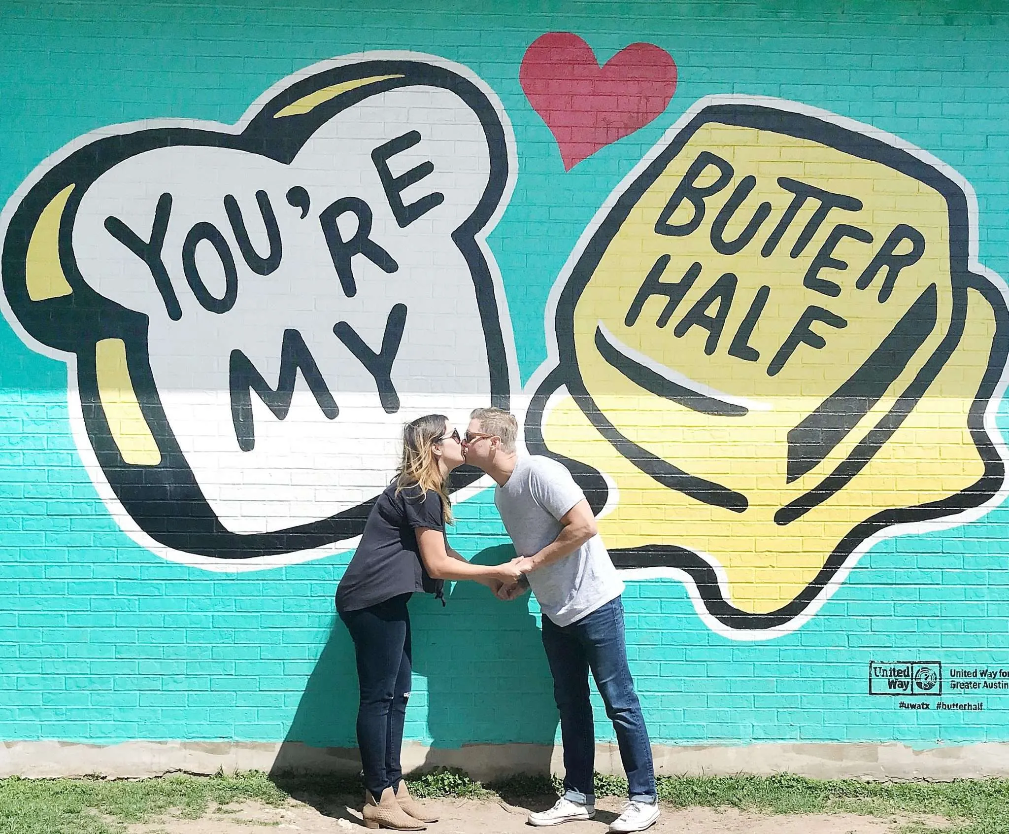 "You’re My Butter Half" Mural